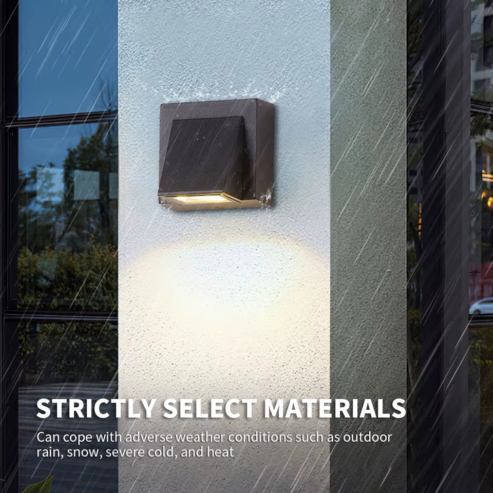 Indoor Outdoor Led Wall Lights IP66 Waterproof up down LED 6W Led Wall Lamp Surface Mounted Garden Porch Sensor LED Light